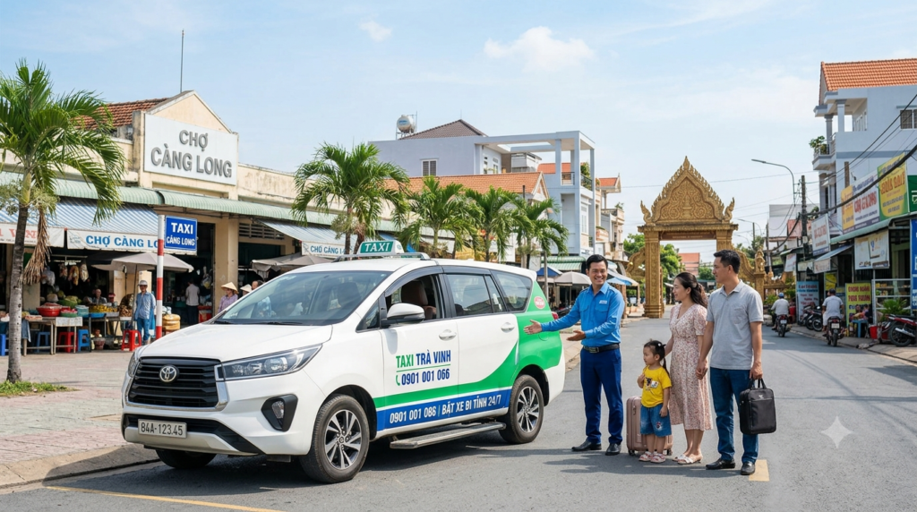 taxi càng long trà vinh